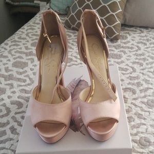 Jessica Simpson Peep Toe Heels size 8.5